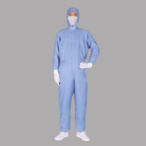 Washable Anti Static Coveralls Reusable Jumpsuit Cleanroom ESD Garment