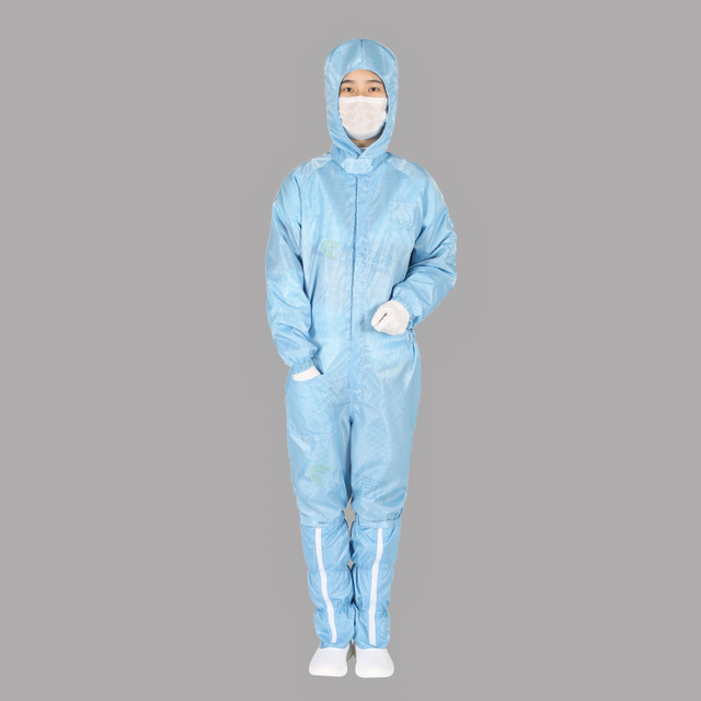 Antistatic Manufacturer Jumpsuits Cleanroom ESD Garment for Semiconductor Indatry
