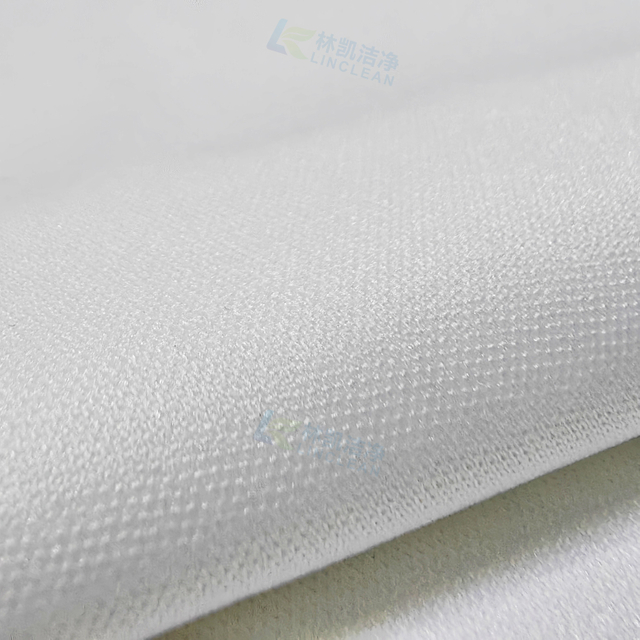 Laser Cut Class 100 Lint Free Semiconductor 100% Polyester Cleanroom Cloth