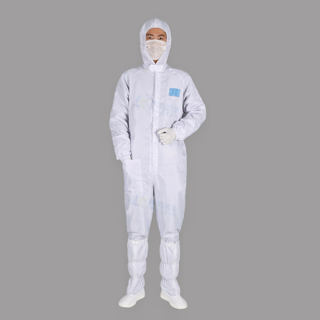 White Anti-Static Medical ESD Uniform