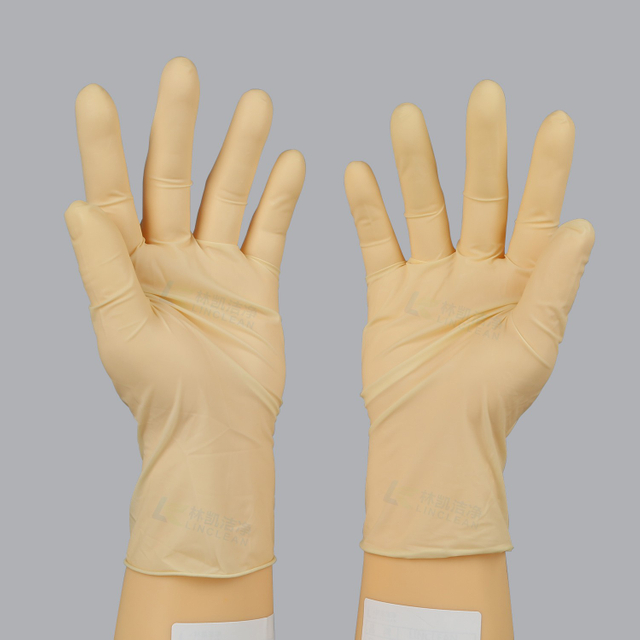 yellow Cleanroom Gloves